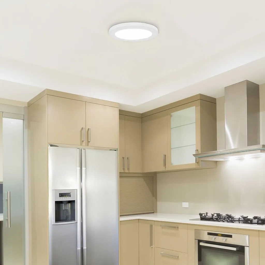 Éclairage de plafond pour cuisine ou bureau blanc neutre 4000K 30W