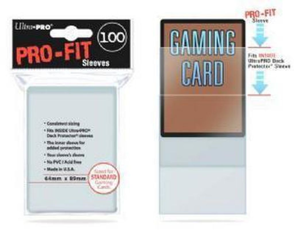 Ultra Pro 161456 UltraPro TCG Kartenhülle Pro-Fit 100PK Productafbeelding 