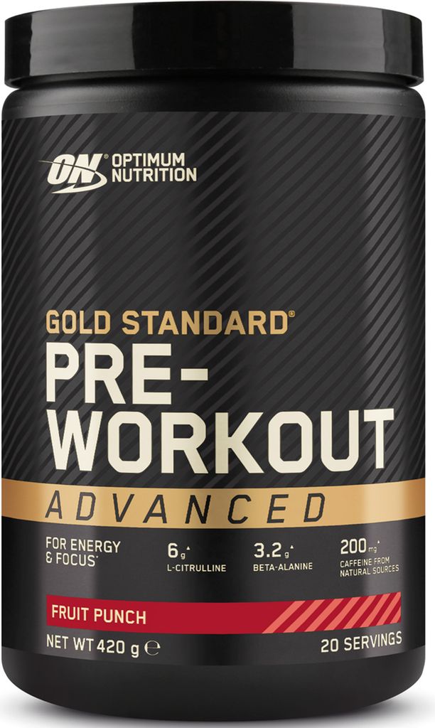 Optimum Nutrition | Gold Standard Pre-Workout Advanced | Platinum Pre Fruit Punch