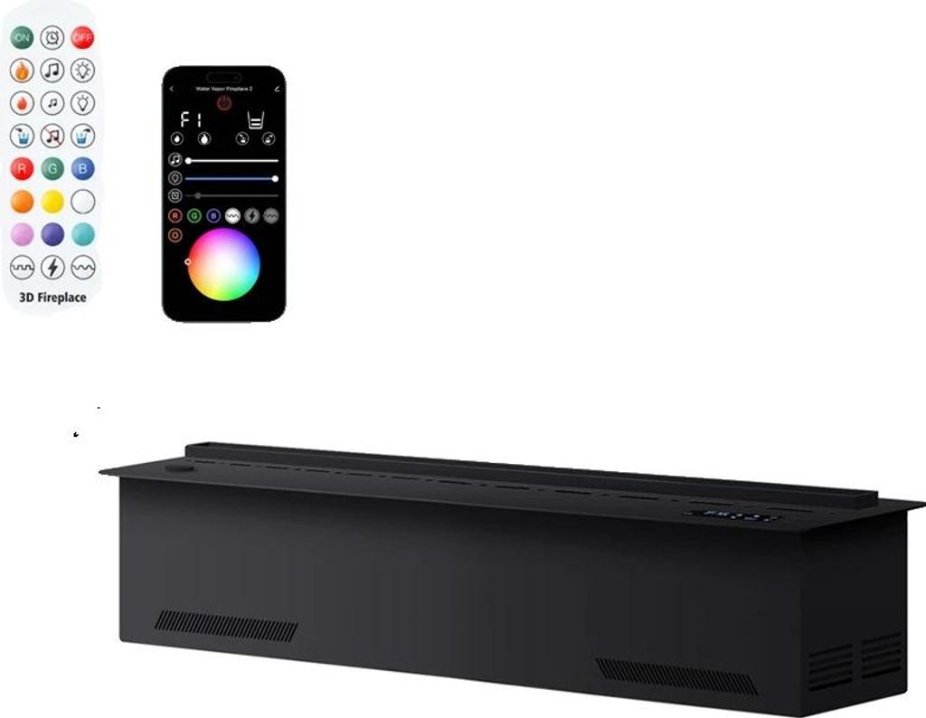 Elektrický krb pro vnitřní použití, šetrný k životnímu Obrázek produktu 