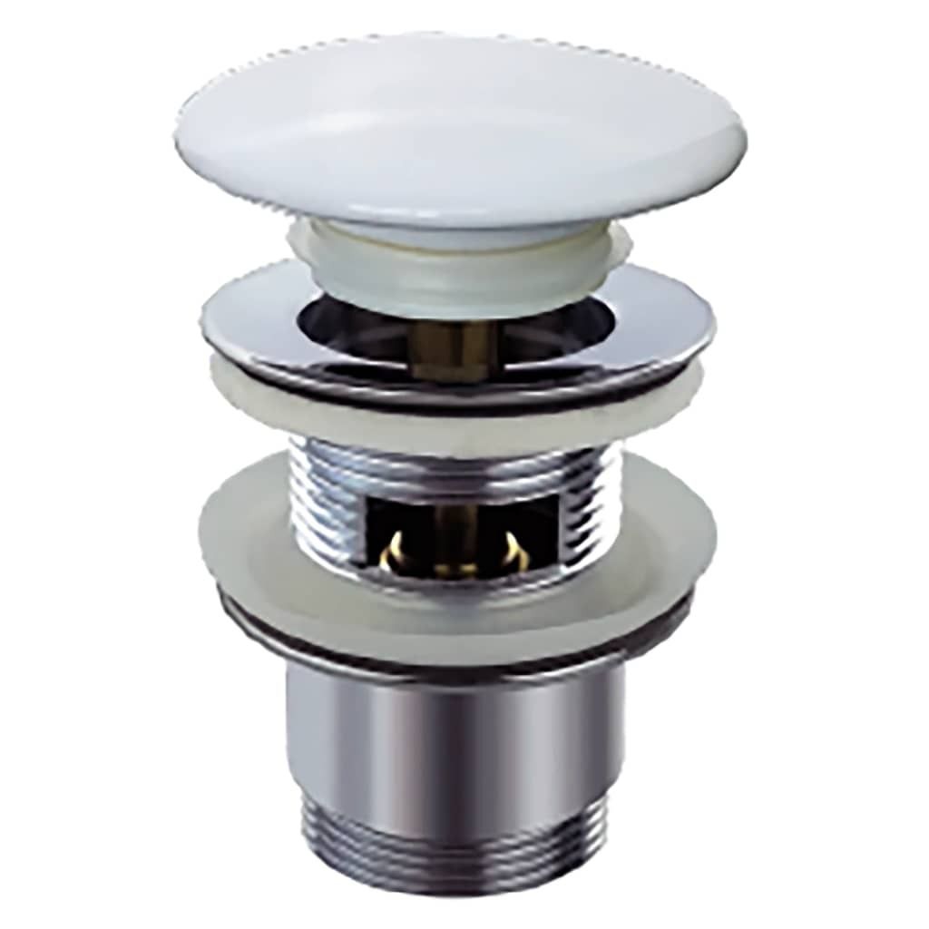 SCHÜTTE Designer-Ablaufgarnitur 11/4"x65 mm Weiß Produktbild 