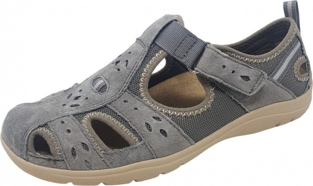 Free Spirit Damen Slipper Cleveland grau