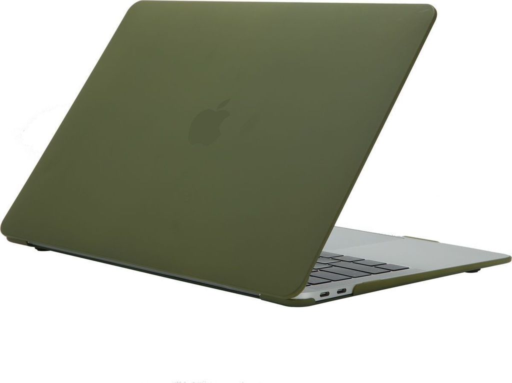 Mobigear Cream Matte MacBook Air 13 Zoll (2018-2020) Hardcase Hülle MacBook Case - Avocado - Model A1932 / A2179 / A2337