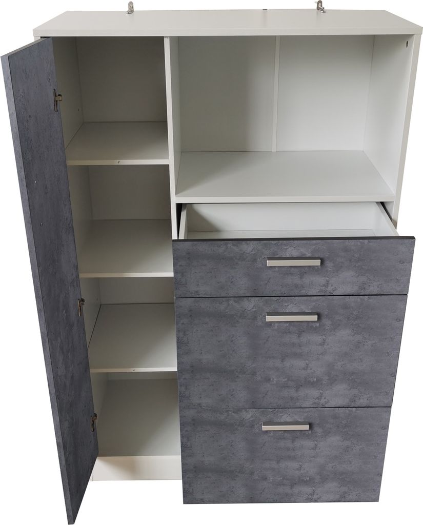 Küchenschrank Kombi L Blanca HTI-Line Produktbild 5