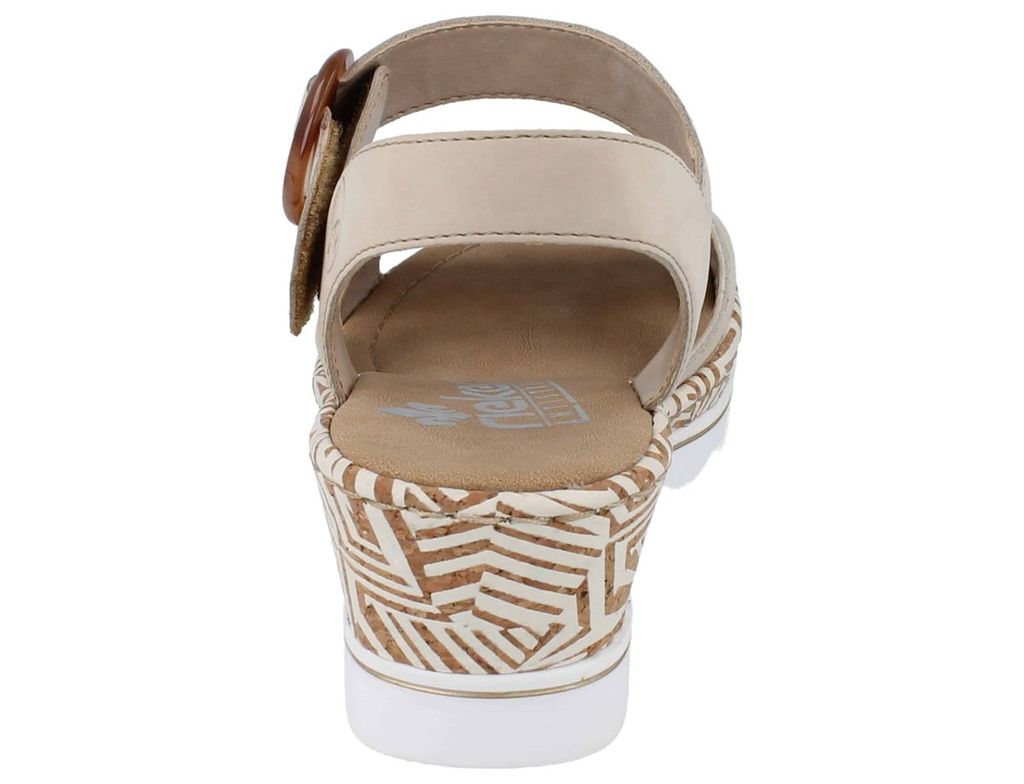 Rieker Keilsandaletten 67173 Damen 31353430373139 Beige 37 Produktbild 83