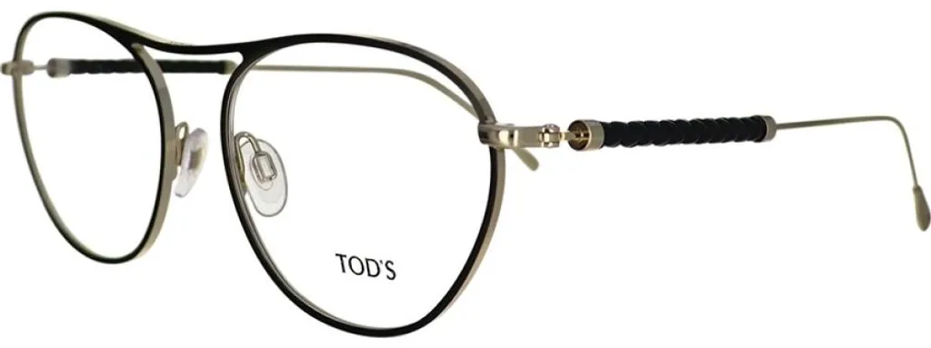 Tod's TO5199-033-54 Monture Optique Rectangulaire en Acétate et Métal