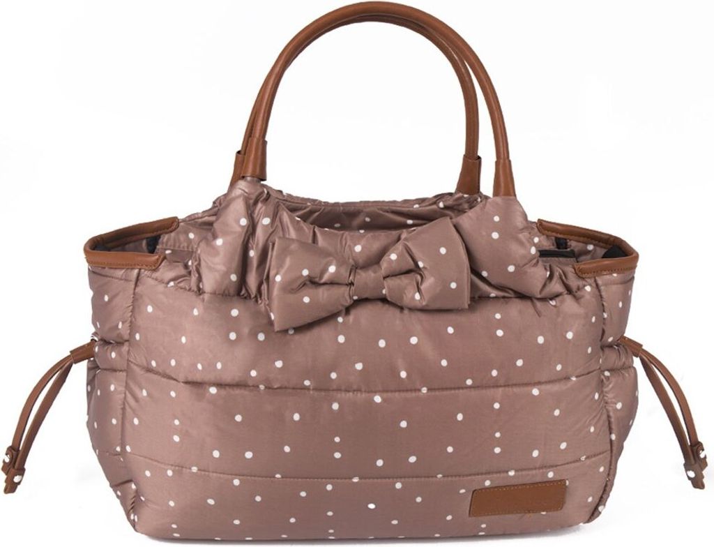Kikkaboo Dotty Wickeltasche Braun Braun One Size