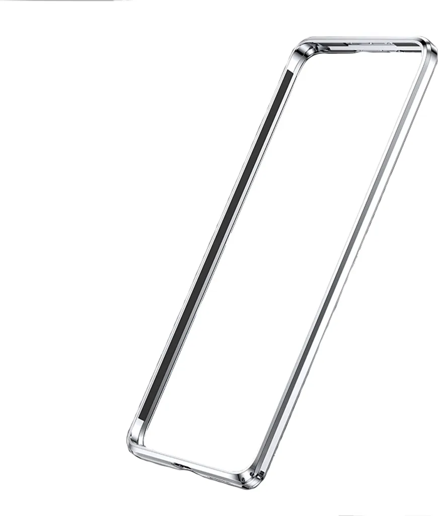 INF Cover Alluminio iPhone 16 Plus Argento - Protezione Premium Metallo