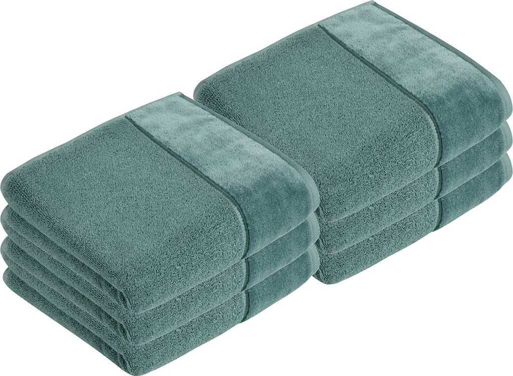 6er Pack Handtuch Pure von der Marke Vossen 50 x 100 cm Produktbild 