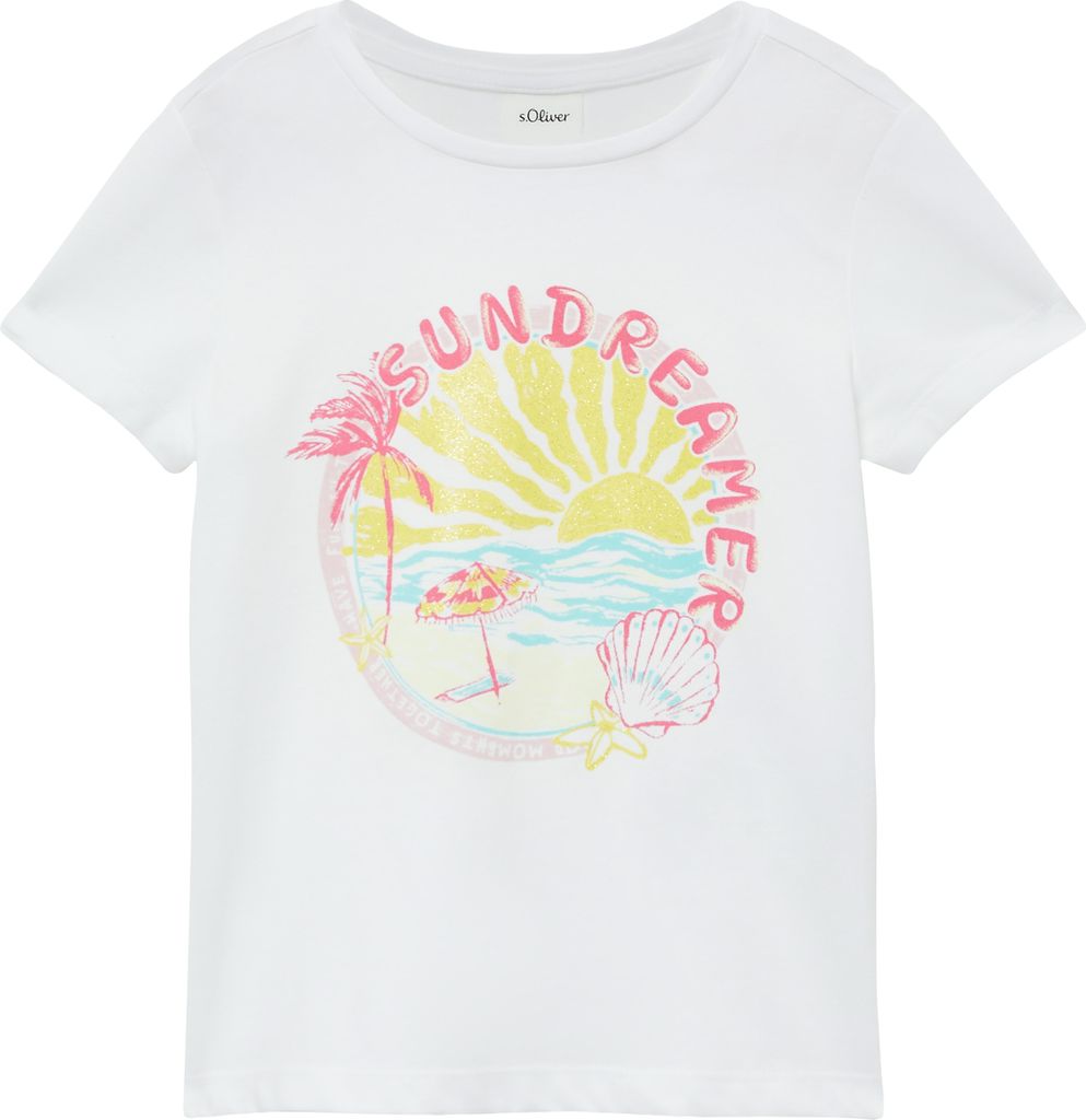s.Oliver, Bernd Freier GmbH & Co.KG T-SHIRT 0100 WHITE 104