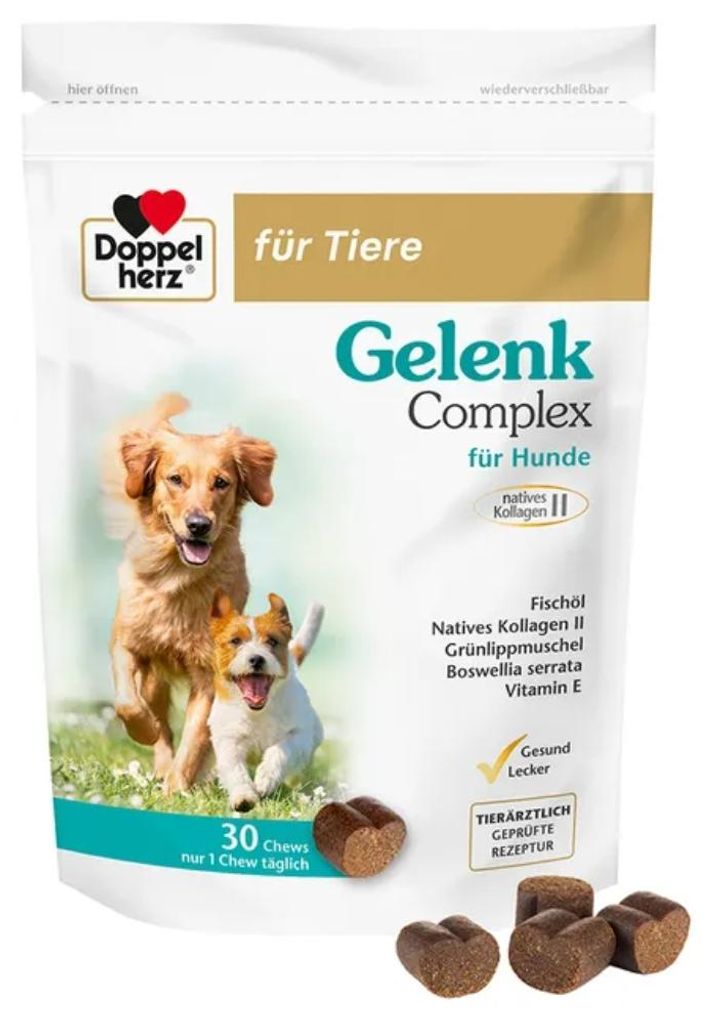 Doppelherz Gelenk Complex pour chiens Chews, 30 bâtonnets à Image du produit 