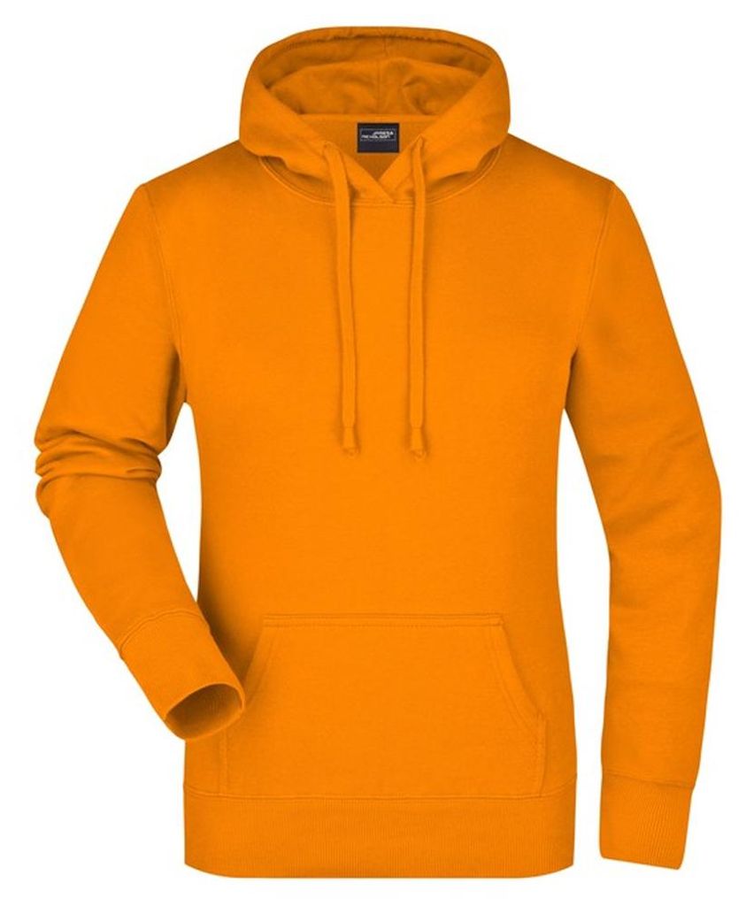 James and Nicholson - Kapuzenpullover für Damen LT2358 (XXL) (Orange)
