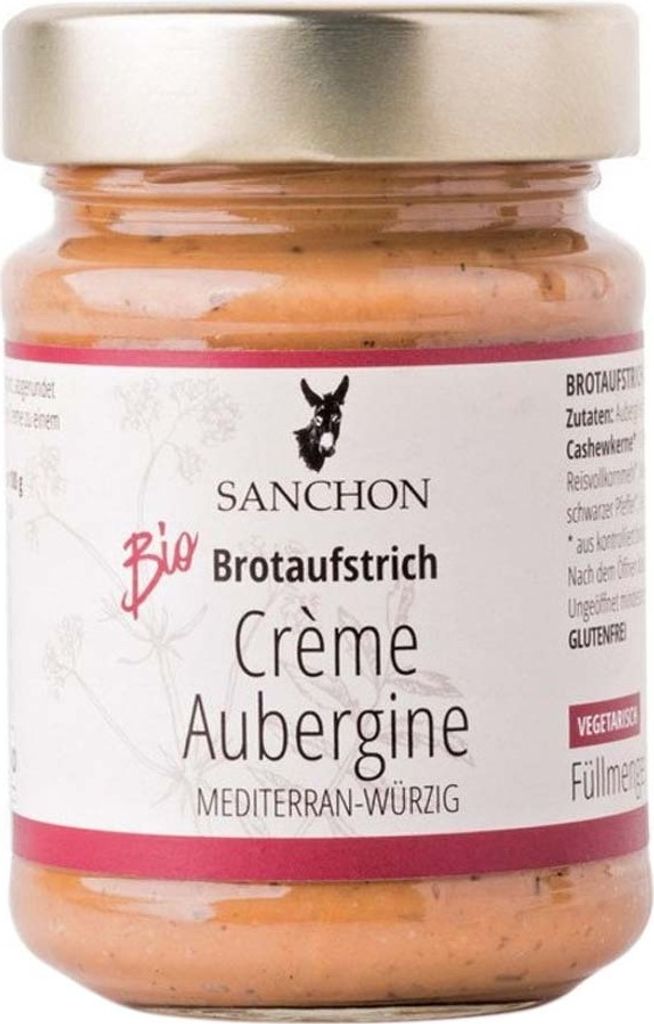 Brotaufstrich - Crème Aubergine 190g Produktbild 