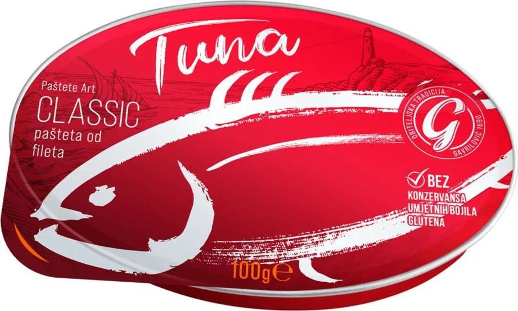 Gavrilovic Pasteta Tuna Thunfischpaste 100g Produktbild 