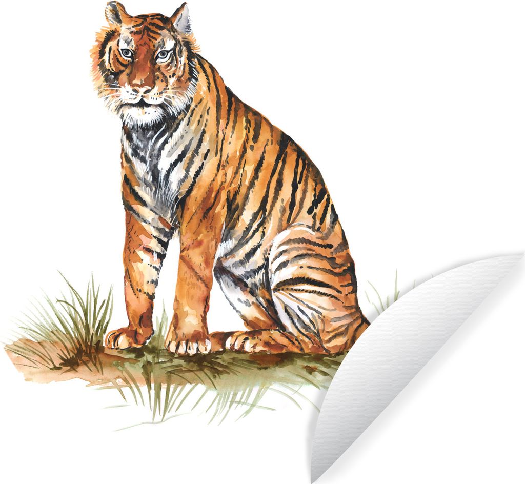 MuchoWow - Tapetenkreis - Wandbild rund - Schlafzimmerdekoration - Wanddeko - runde Tapete - Kunst für zu Hause