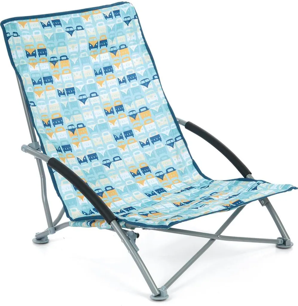Chaise de plage pliable VW Bulli pour pique-nique et voyage - Max 120 kg