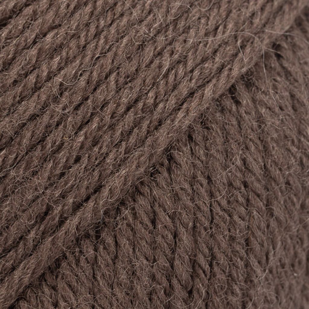 Drops Karisma Uni Colour 04 Chocolate Brown Strickgarn