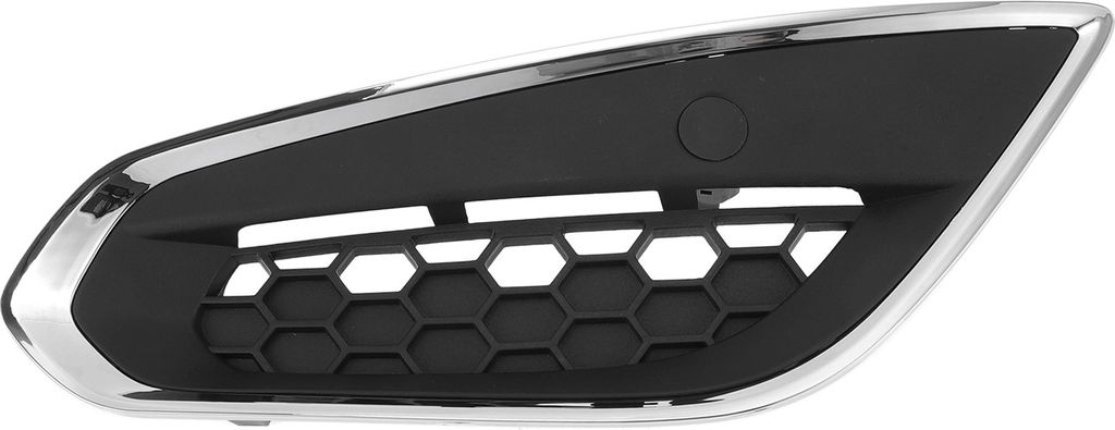 Nr. 31323411 Nebelscheinwerfergrill für Volvo S60 2010-2013 Schwarz, Silberton Front Links Vorne Untere Stoßstange Nebelscheinwerferabdeckung Ein...
