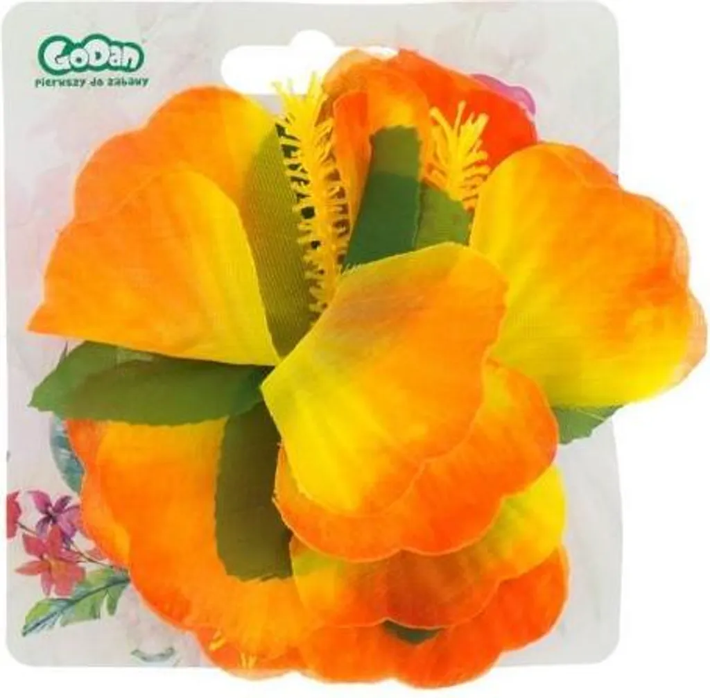 Fermaglio per capelli hawaiano, HAWAII - arancione