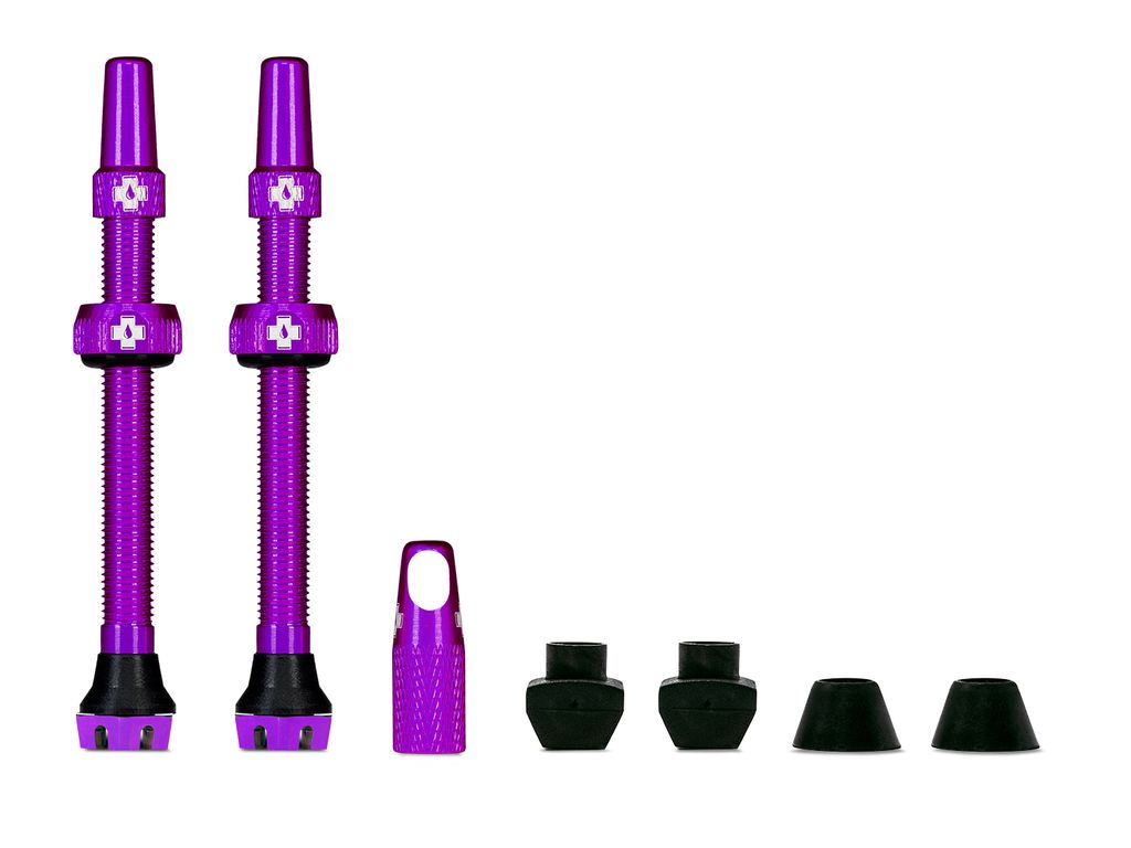 Muc-Off Ventil Tubeless Valve Kit V2 44mm purple