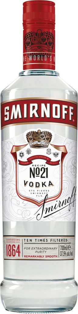 Smirnoff NO.21, 1 l, 37,5%, Rusko Obrázek produktu 