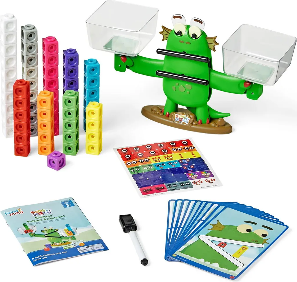 Learning Resources Numberblocks Blockzee Balance Activity Set Mathématiques