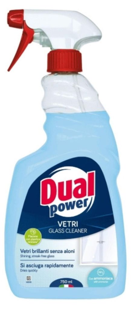 Nettoyant pour vitres Vetri Antipolvere 750 ml - Dual Power Image du produit 