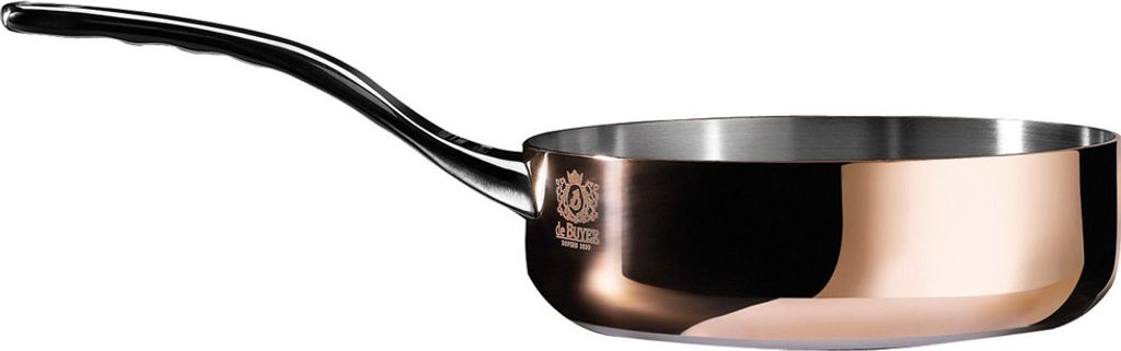 De Buyer SAUTEUZKA Z MĚDĚNÉ/PLECHOVÉ OCELI s rovným Obrázek produktu 