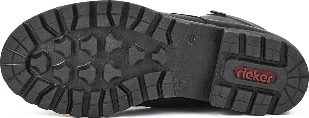 Rieker Schnürstiefel - Tiefschwarz Kunstleder Größe: 39 Produktbild 117