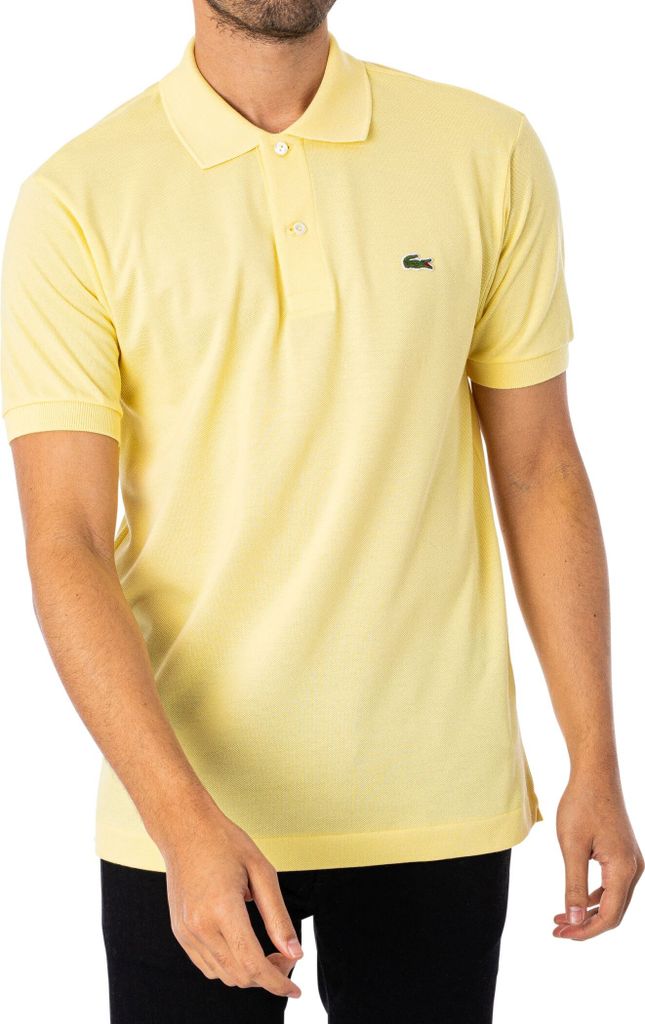 Lacoste Classic Fit Poloshirt, Gelb L