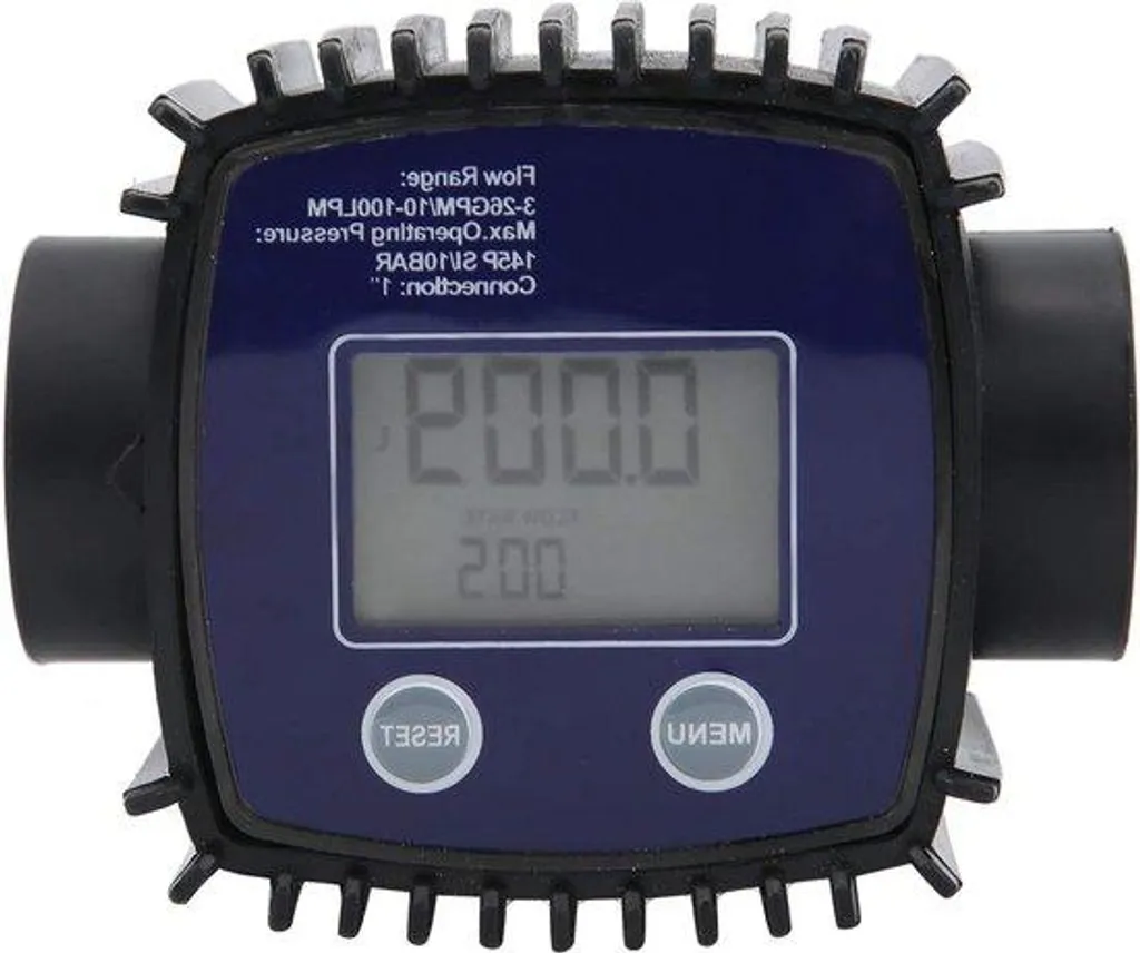 Compteur diesel K25 en acier inoxydable avec écran LCD 2,3-3,3 V CC