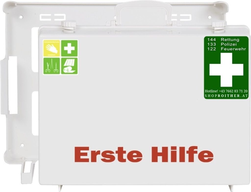 Erste Hilfe Koffer Typ 2 leer weiß
