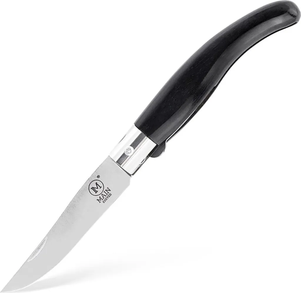Couteau pliant MAIN Knives Spanish Line 9001 440A en bois pressé noir