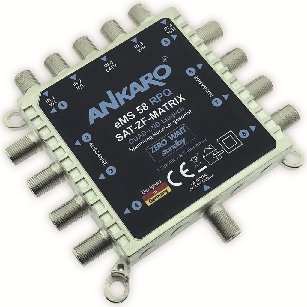 ANKARO SAT-Multischalter eMS 58 RPQ