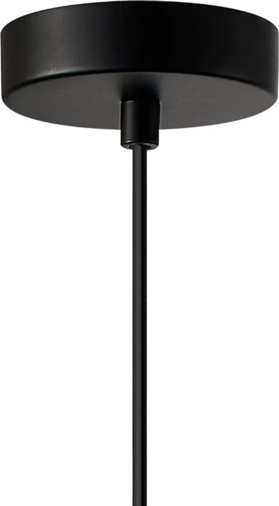 Offerta Lampada Italux TALIA Vetro Fumè | Sospensione Design Nero E27