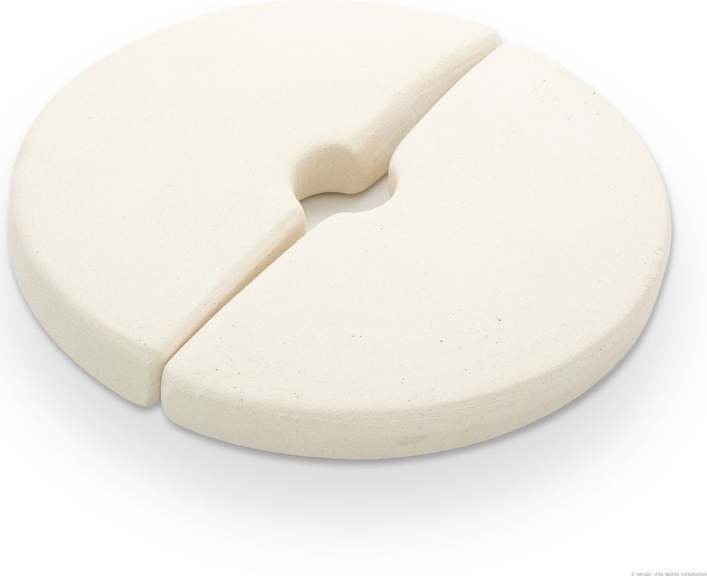 KERAZO Beschwerungsstein Gewichtung Ø16 cm aus Steinzeug Produktbild 