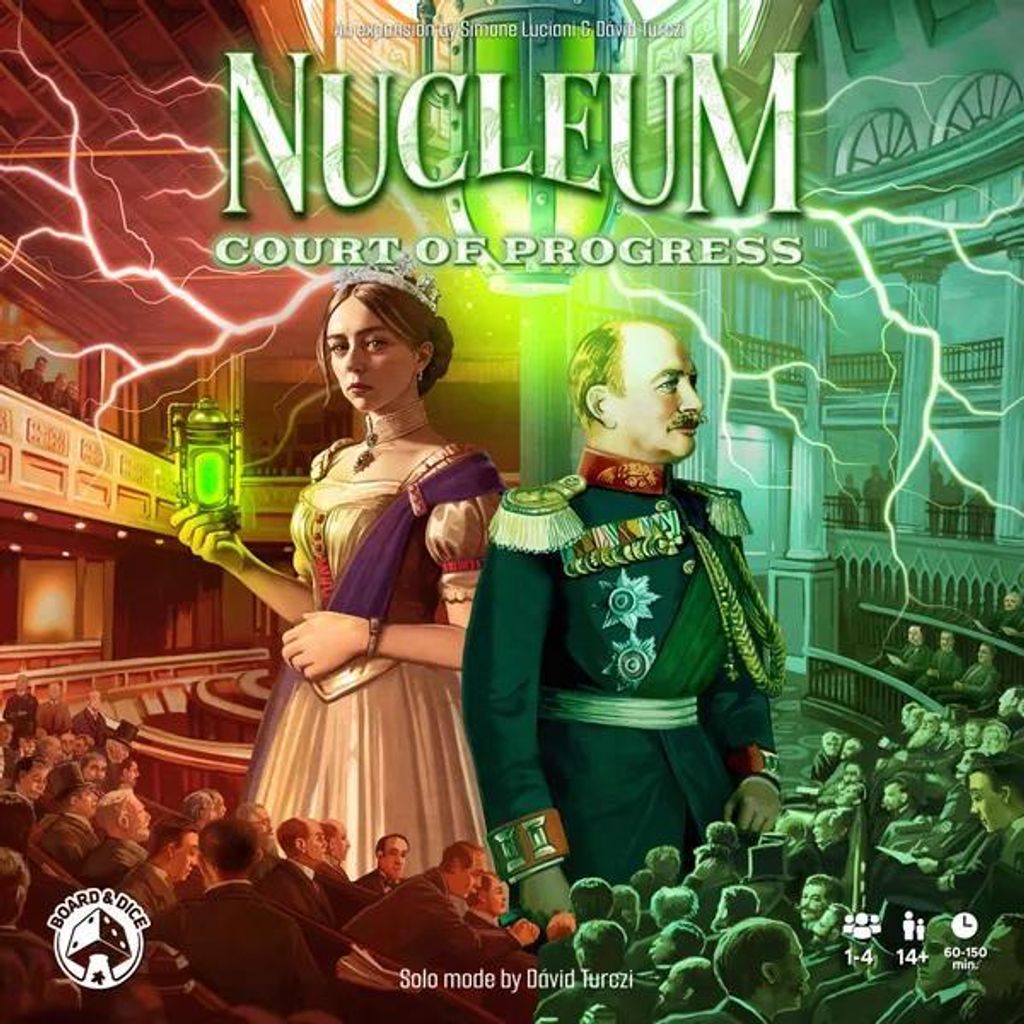 Nucleum: Cour du Progrès – Extension Stratégique Politique Image du produit 
