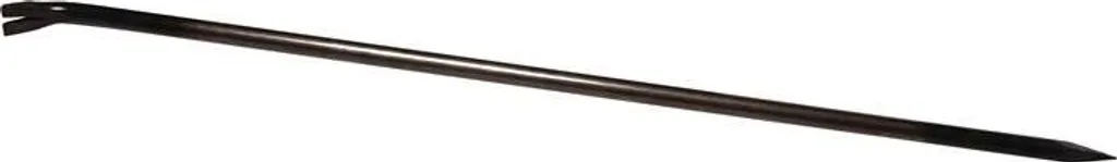 Pince-monseigneur 1250 mm avec griffe et pointe, acier laqué noir