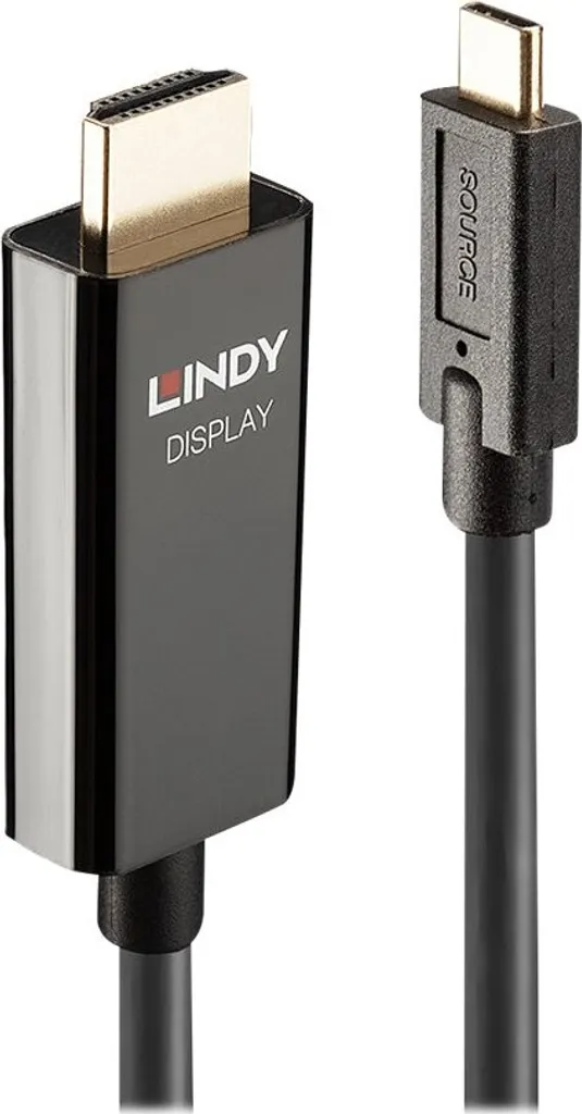 Cavo adattatore LINDY da USB tipo C a HDMI con HDR, 5 m