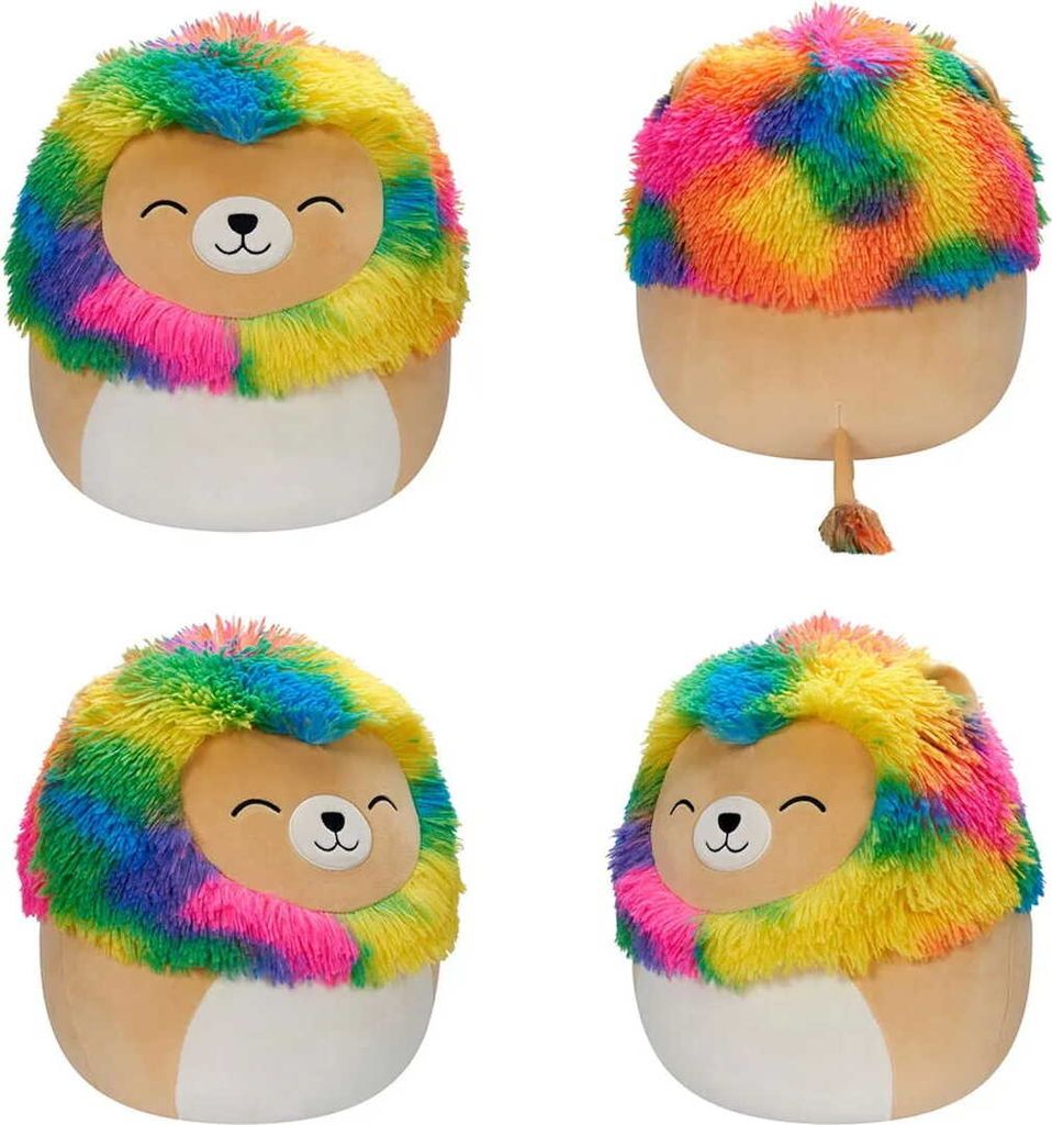 Squishmallows Plüschtier Maskottche Löwe Leonard 30cm Produktbild 