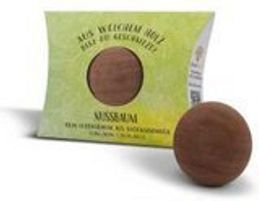 Handschmeichler Nussbaum 45mm mit Baumhoroskop