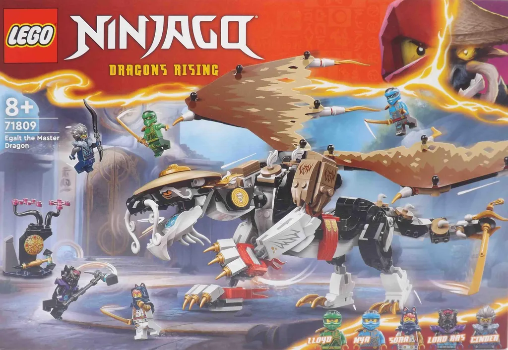 LEGO Ninjago 71809 Egalt le Maître Dragon - Set de Construction Ninja - 30