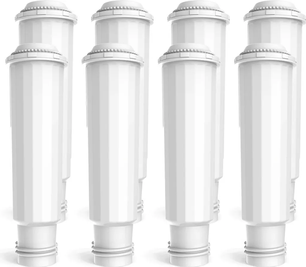 set di 8 filtri per acqua Comedes compatibili con le macchine da caffè Krups, Melitta e Nivona