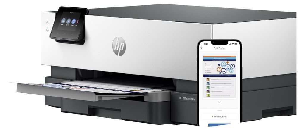 HP OfficeJet Pro 9110b Bezdr. př. Barva Tiskárna, Obrázek produktu 