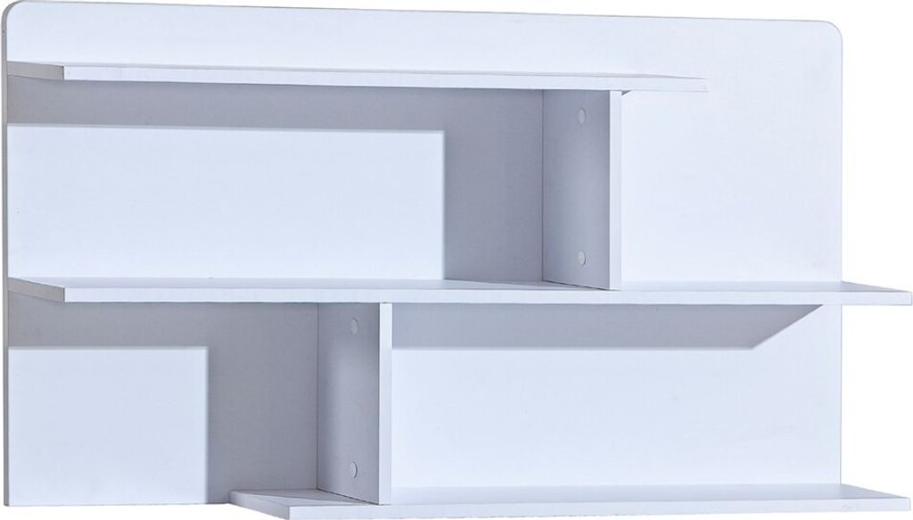 Minio, Wandregal "ARCCA 12", Hängeschrank, Weiße Farbe