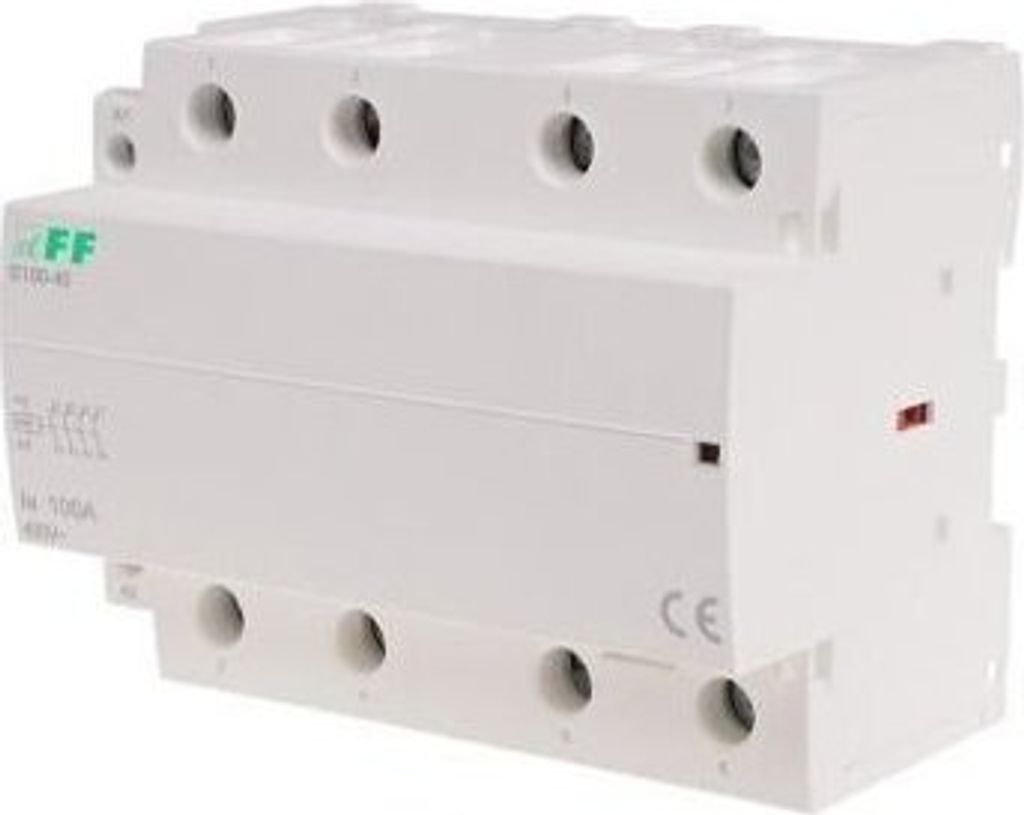 Modulárny stýkač 100A 4×NO 230V AC ST100-40 F&F Obrázok produktu 