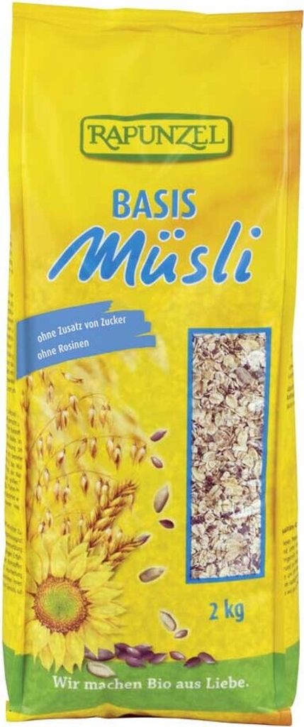 Rapunzel - Muesli de base - 2kg Image du produit 
