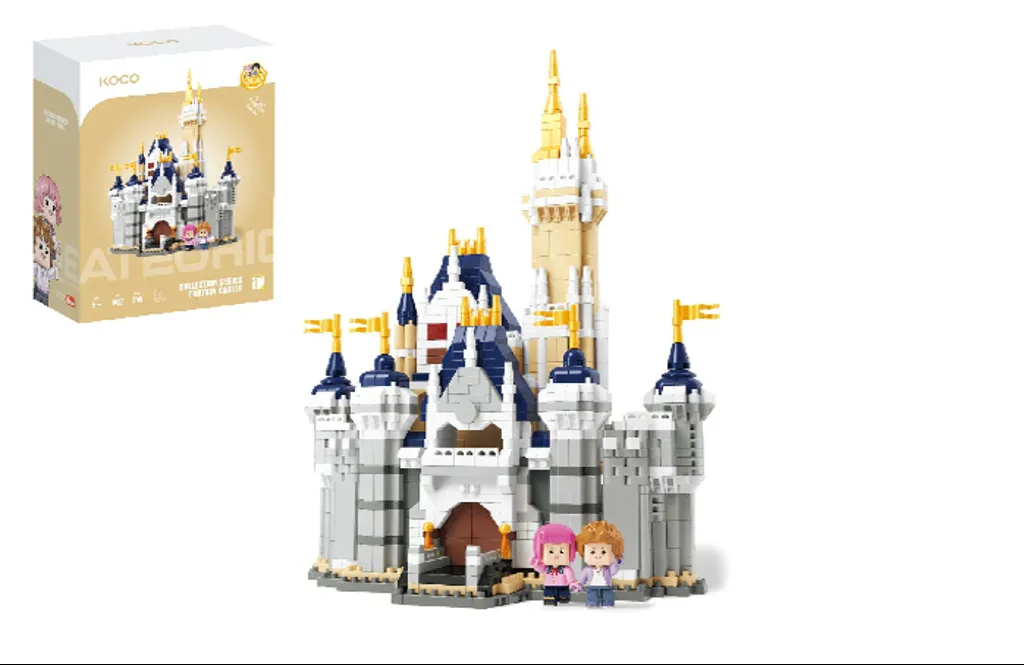 Koco Magic Castle Construction Set : Kit de Construction Château Féerique
