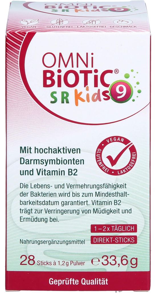 OMNi-BiOTiC SR-9 Kids mit wertvollen Bakterienstämmen, 28 Produktbild 