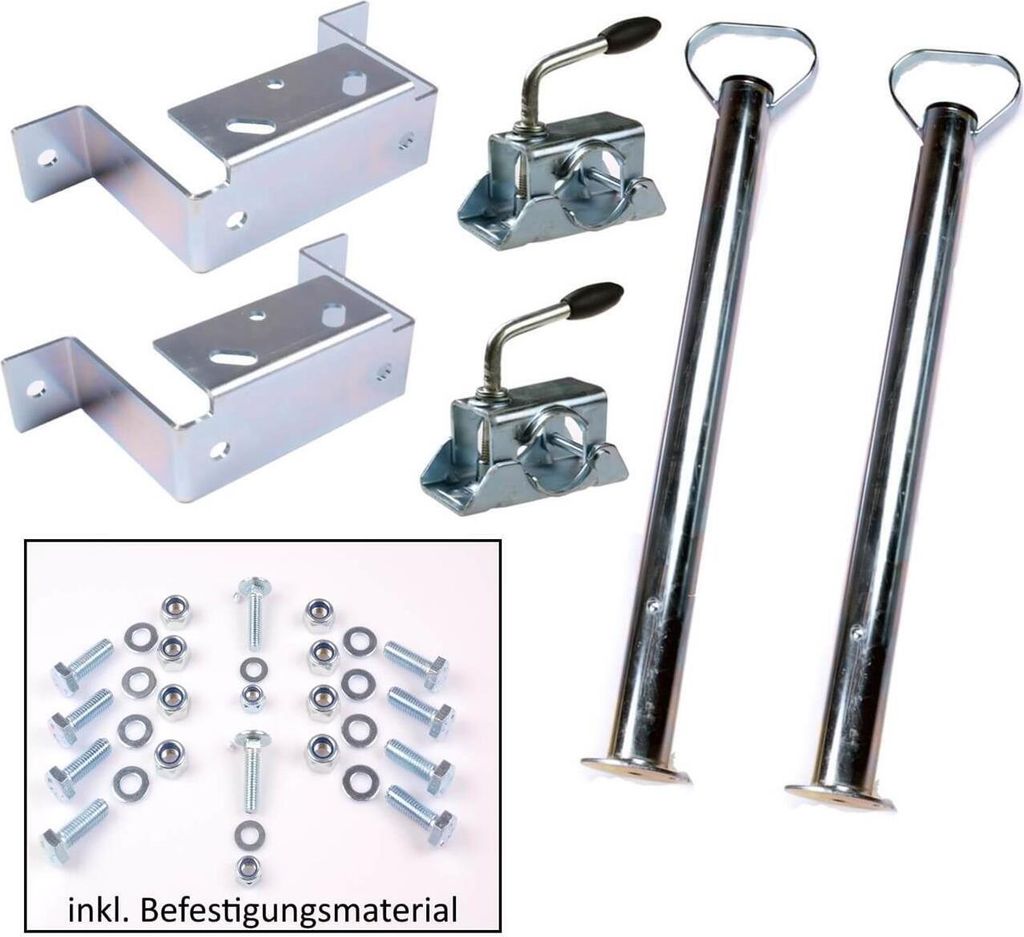 700 mm Abstellstützen Set mit Halterung für STEMA Anhänger Produktbild 
